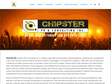 Tablet Screenshot of chipsterpr.com
